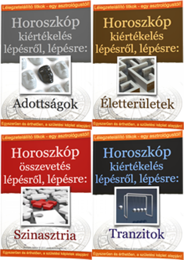 Asztrológia otthoni tanulásra – könyvborító